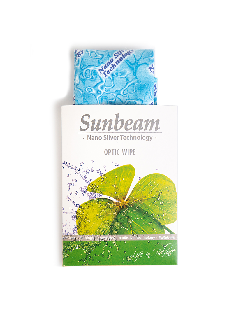 Šluostukas Sunbeam optikai mėlynas