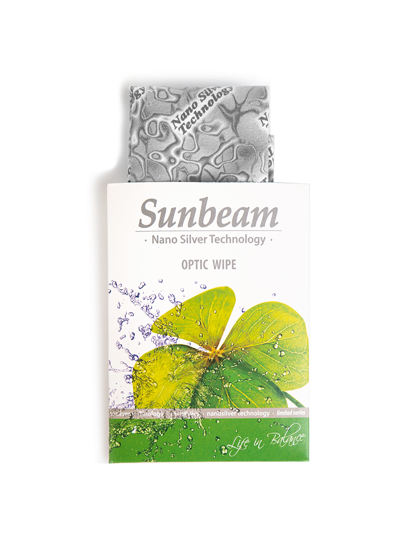 Šluostukas Sunbeam optikai pilkas